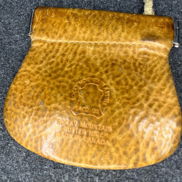 Vintage Rocky Mountain Artists Butter Hide Coin Pouch Wallet - Picture 2 of 6